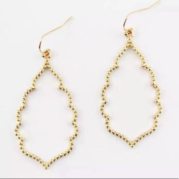 Jewelry - 🔴 5/$20  Boho Gold Teardrop dangle earrings NEW